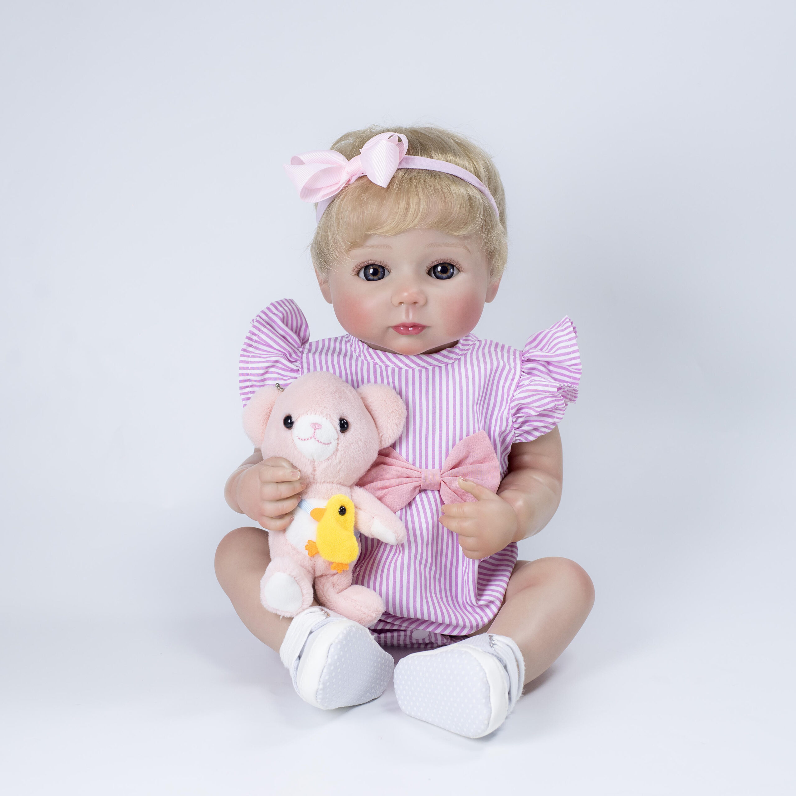 full vinyl reborn toddler girl