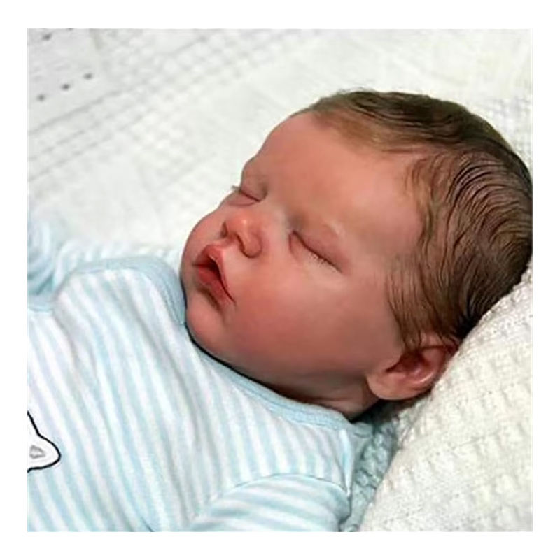 lifelike newborn reborn baby doll sleeping